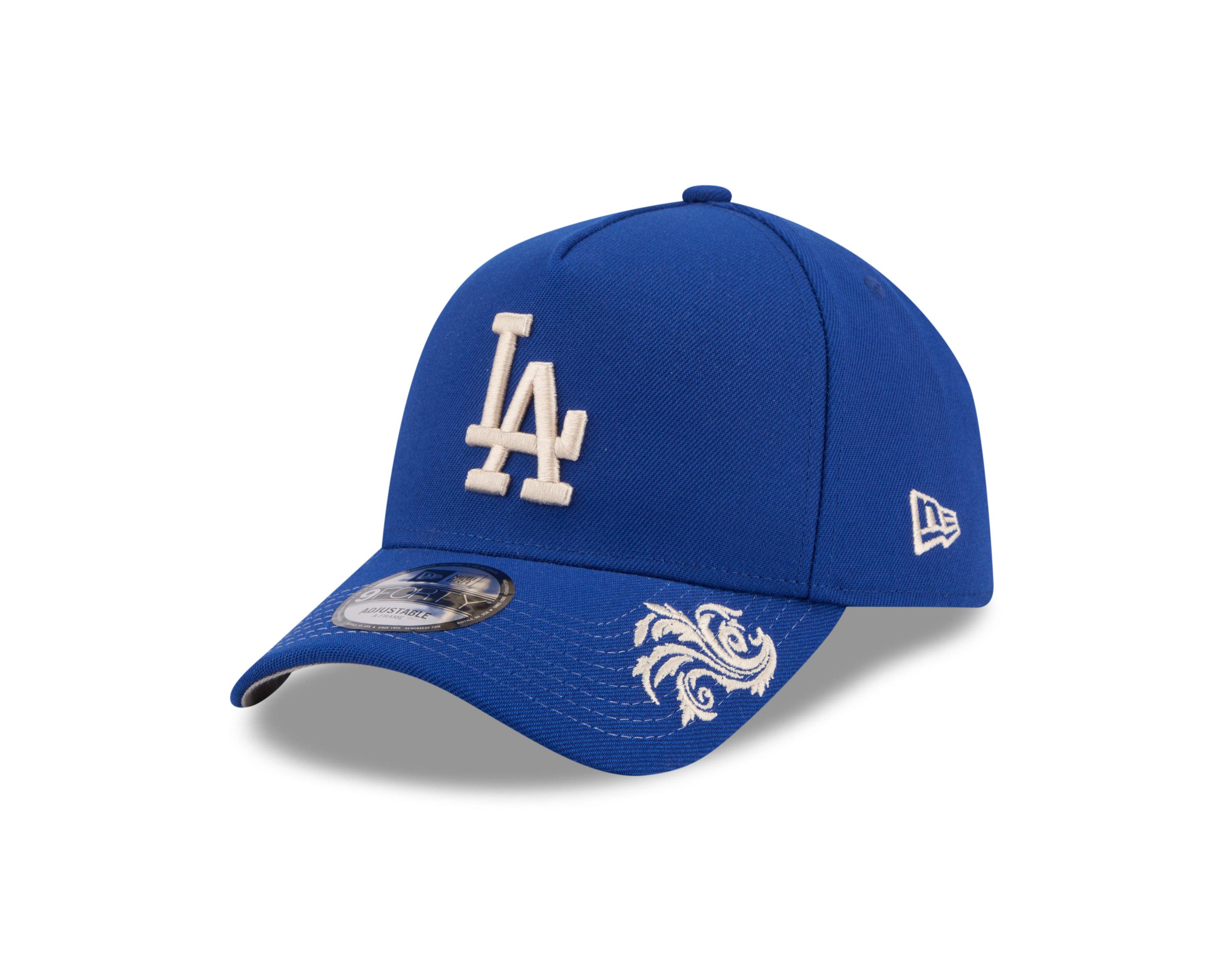 New Era Los Angeles Dodgers 9FORTY A-Frame Snapback Hat-Royal - ROYAL